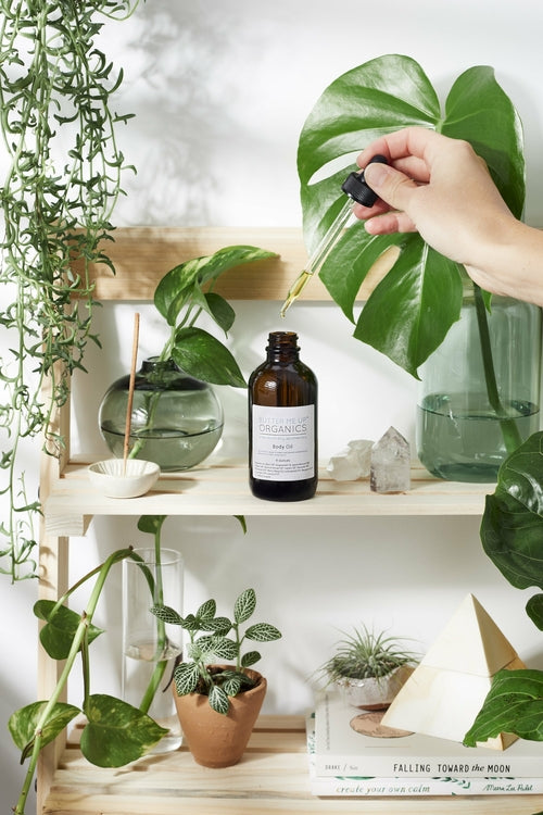 Organic Body Oil – Moisturizer for Dry Skin, Natural & Cruelty-Free, with Avocado, Argan & Jojoba Oils