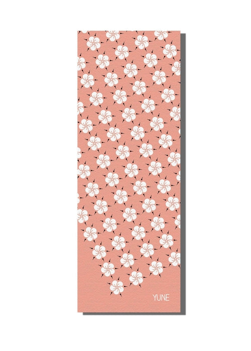 Kumiko Yoga Mat – 6mm Non-Slip, Eco-Friendly, Latex-Free (Tan) – Extra Thick & Washable